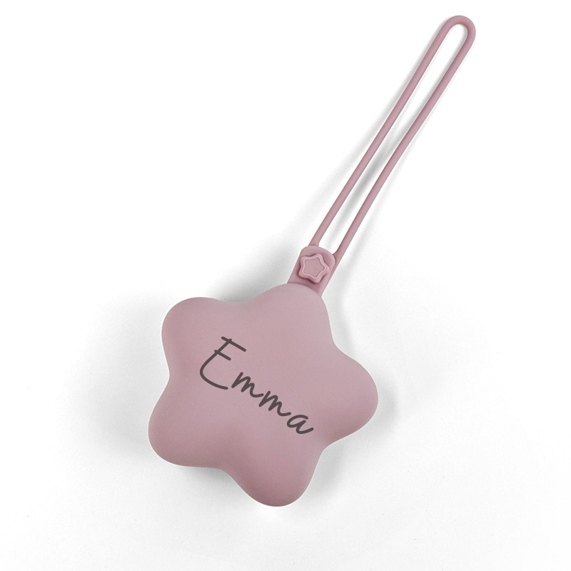Personalized Baby Silicone Soother Holder Case | CWToy225