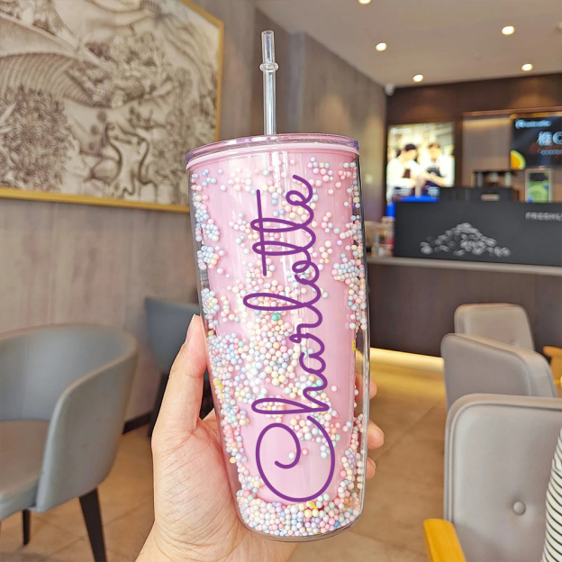 Personalised BPA Free 24oz Rainbow Tumblers Bottles | YouBottle73