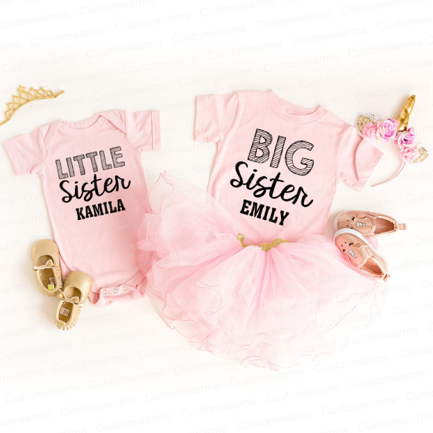 Personalized Matching Sibling Shirts | CWSibling02