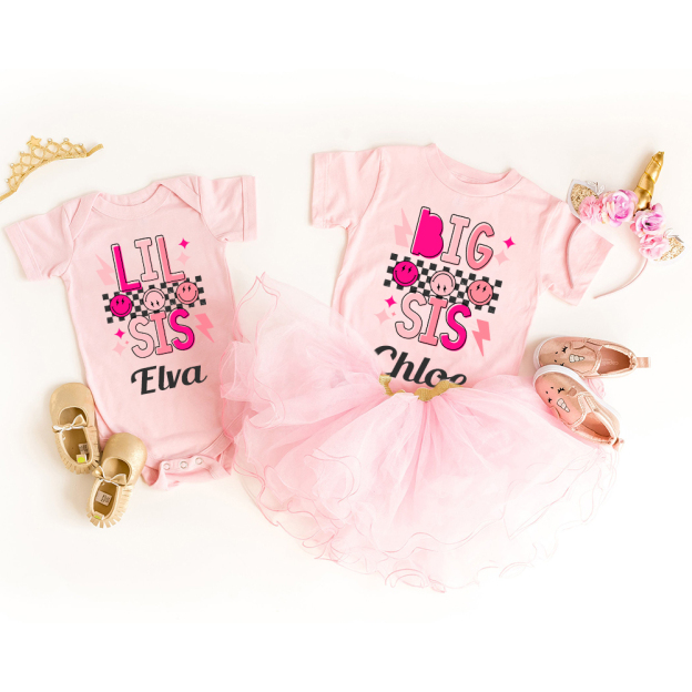 Personalized Matching Sibling Shirts | CWSibling03
