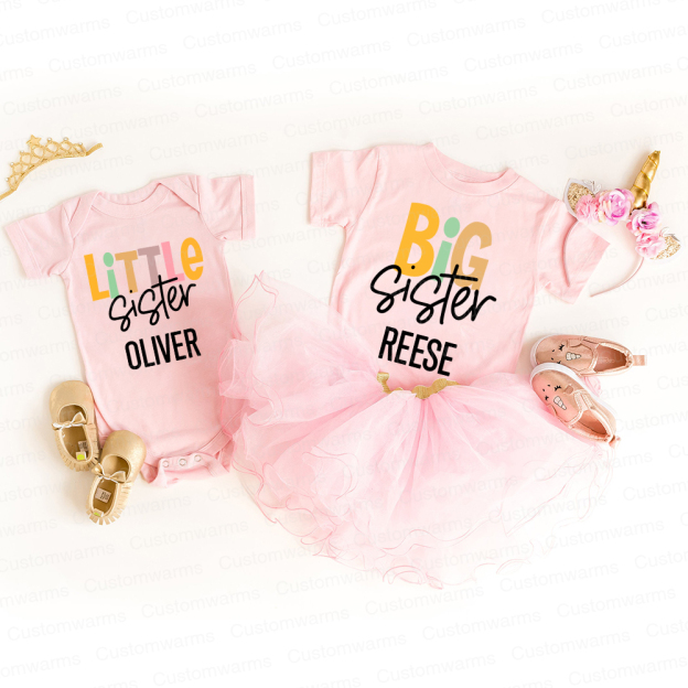 Personalized Matching Sibling Shirts | CWSibling04