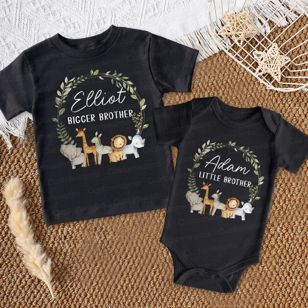 Personalized Matching Sibling Shirts | CWSibling06