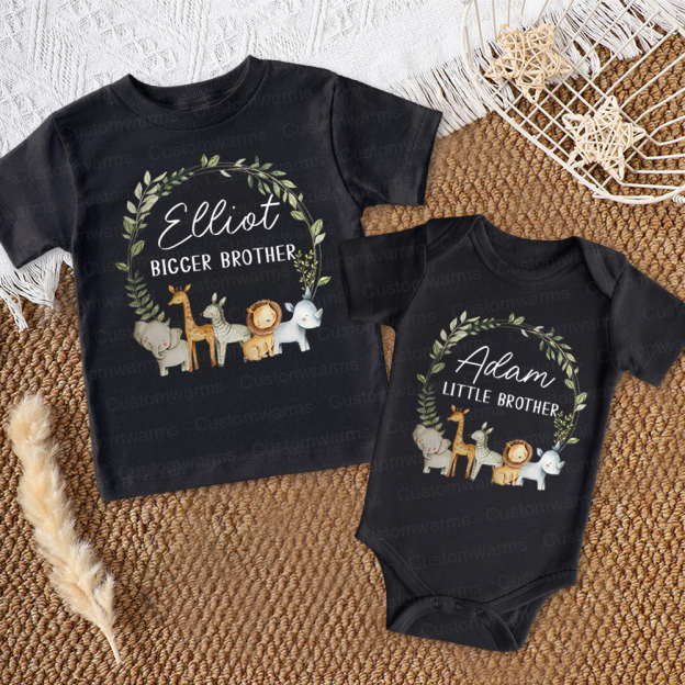 Personalized Matching Sibling Shirts | CWSibling06