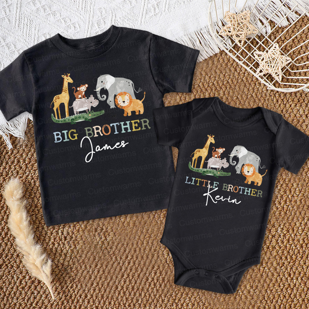 Personalized Matching Sibling Shirts | CWSibling12