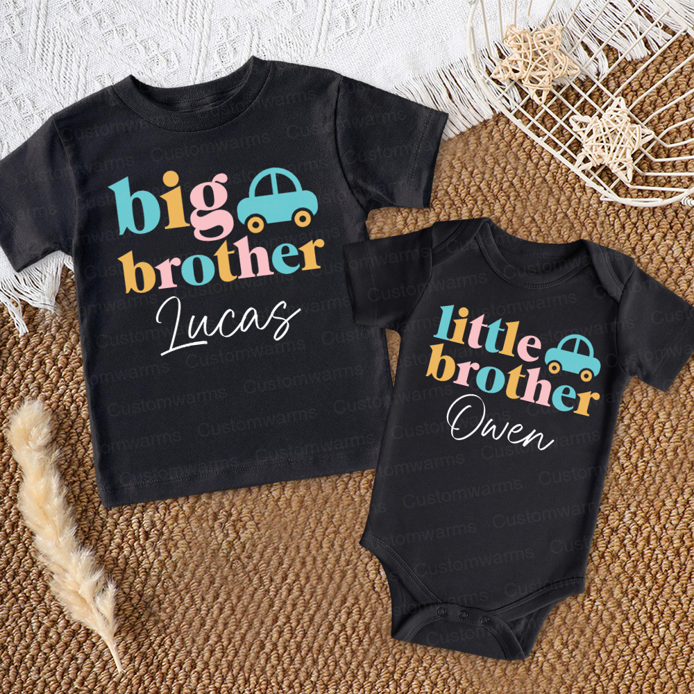 Personalized Matching Sibling Shirts | CWSibling14