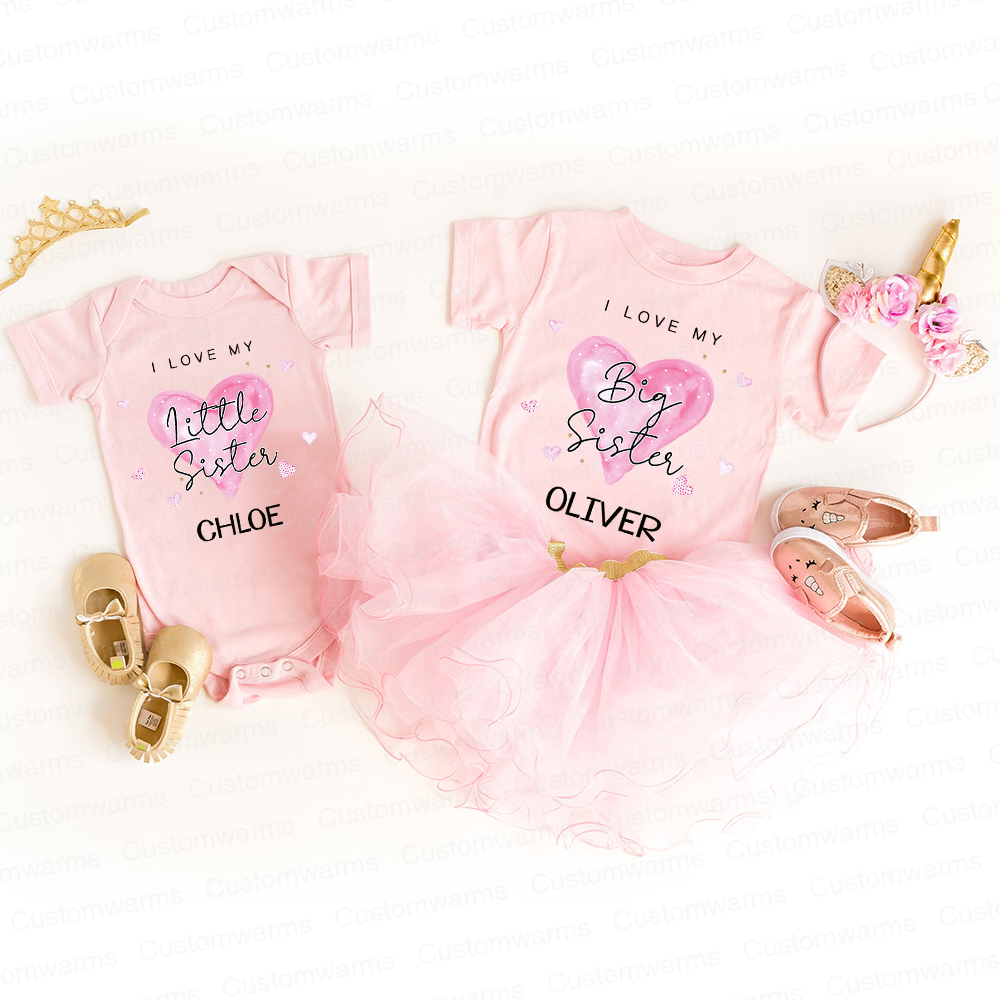 Personalized Matching Sibling Shirts | CWSibling16
