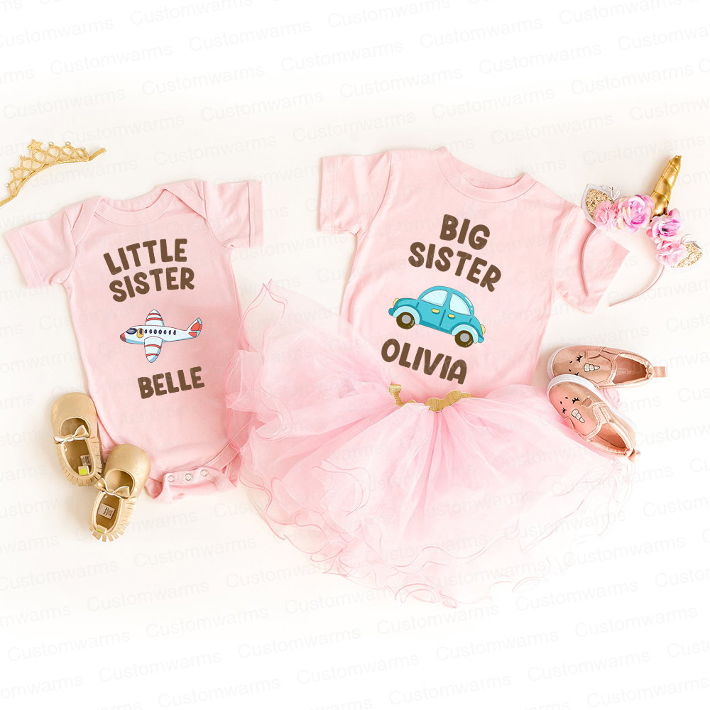 Personalized Matching Sibling Shirts | CWSibling17