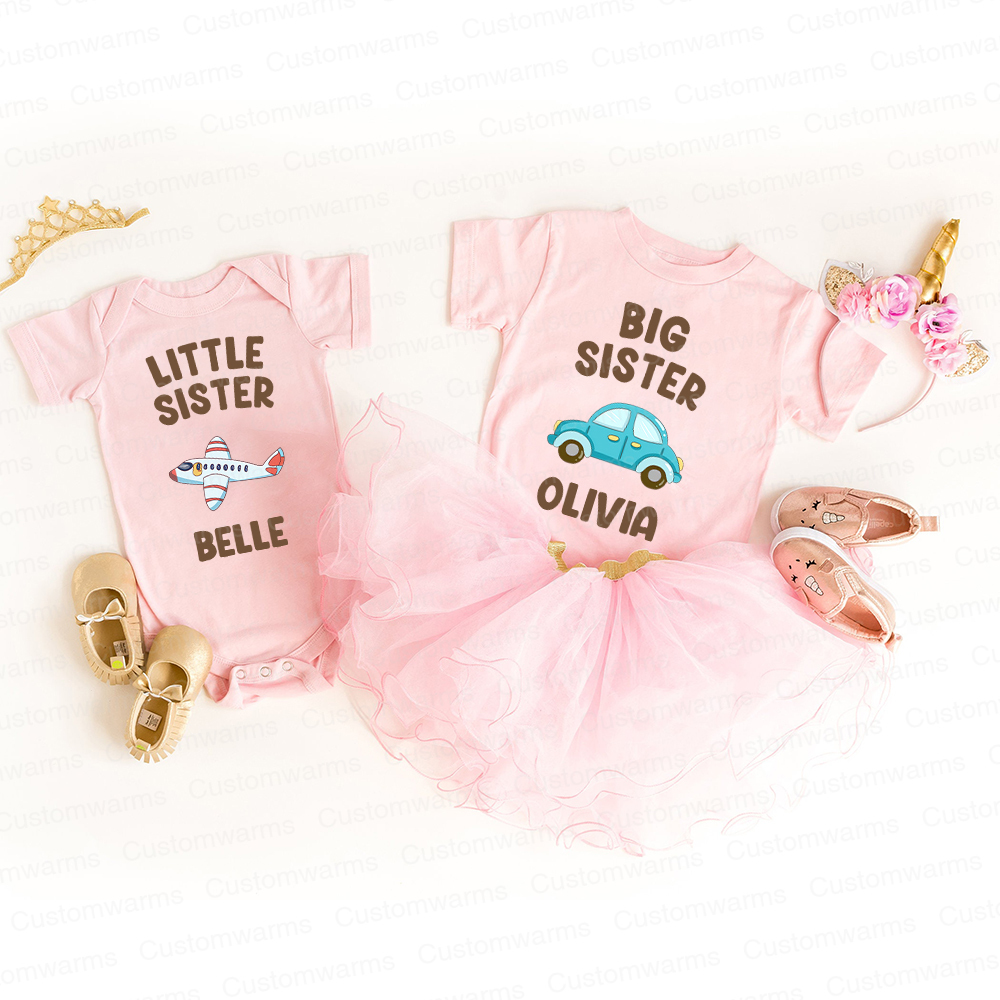 Personalized Matching Sibling Shirts | CWSibling17