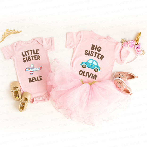 Personalized Matching Sibling Shirts | CWSibling17