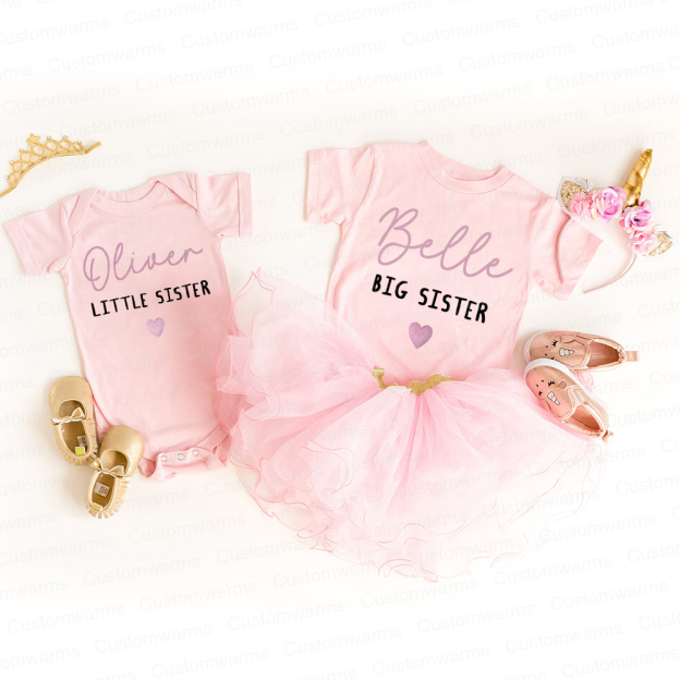 Personalized Matching Sibling Shirts | CWSibling18