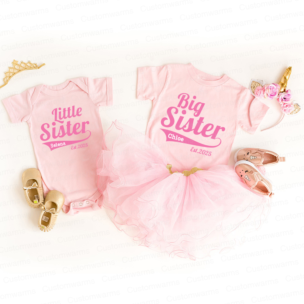 Personalized Matching Sibling Shirts | CWSibling23