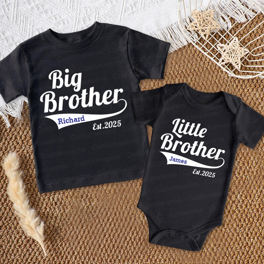 Personalized Matching Sibling Shirts | CWSibling23