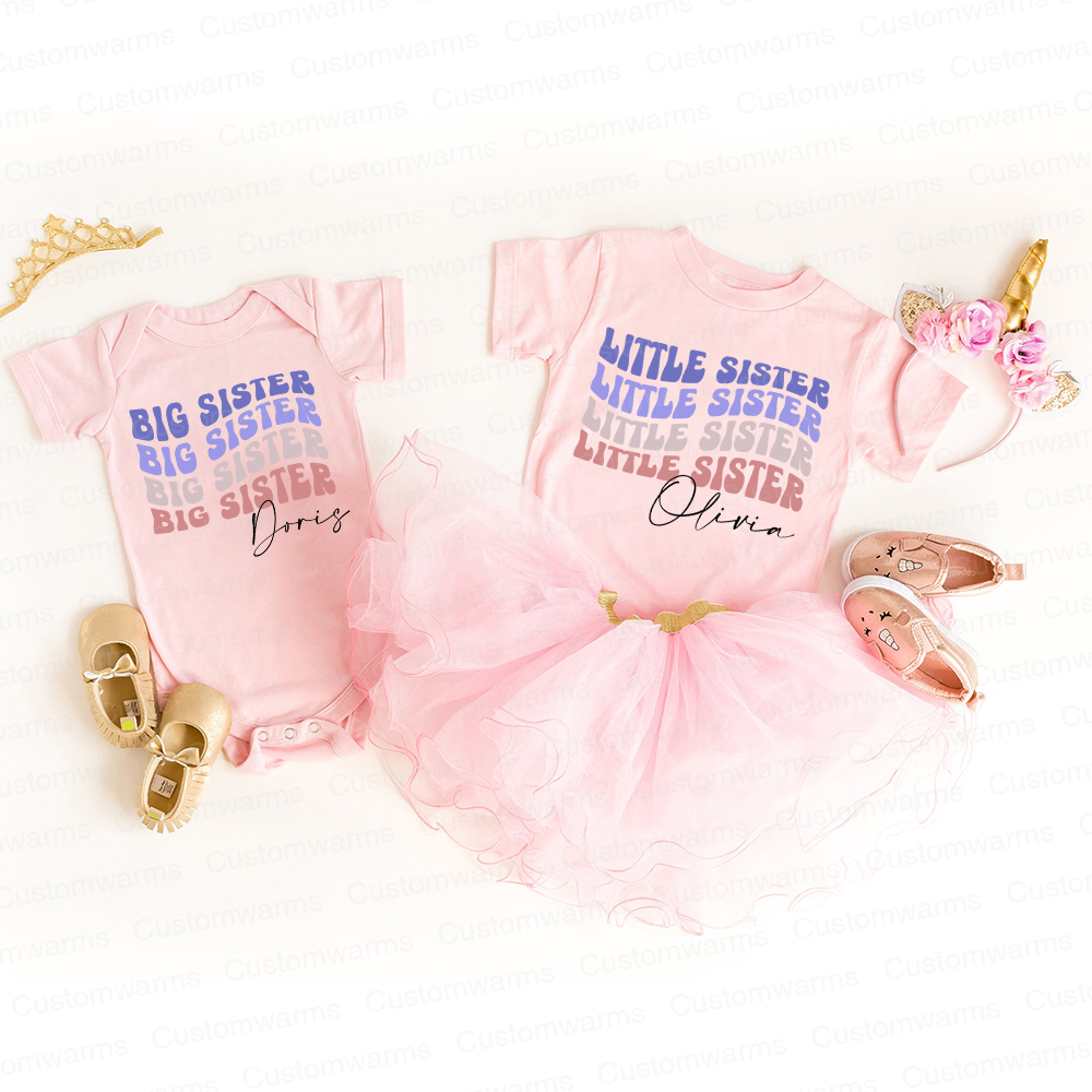 Personalized Matching Sibling Shirts | CWSibling24