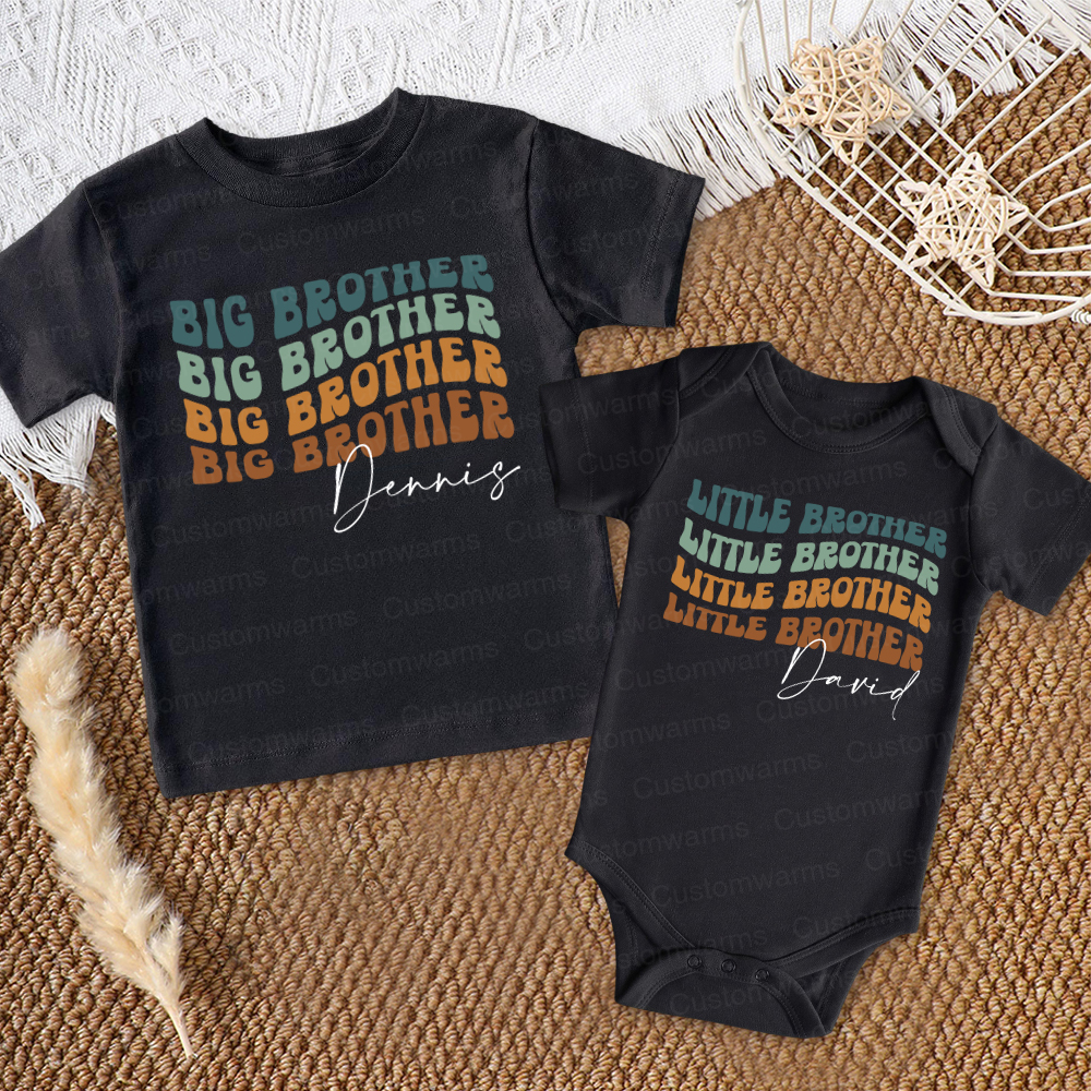 Personalized Matching Sibling Shirts | CWSibling24