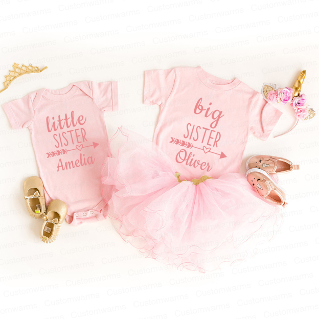 Personalized Matching Sibling Shirts | CWSibling25