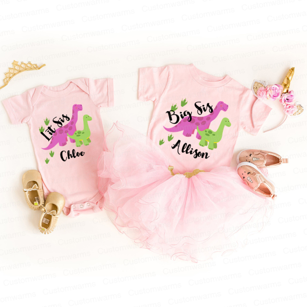 Personalized Matching Sibling Shirts | CWSibling30