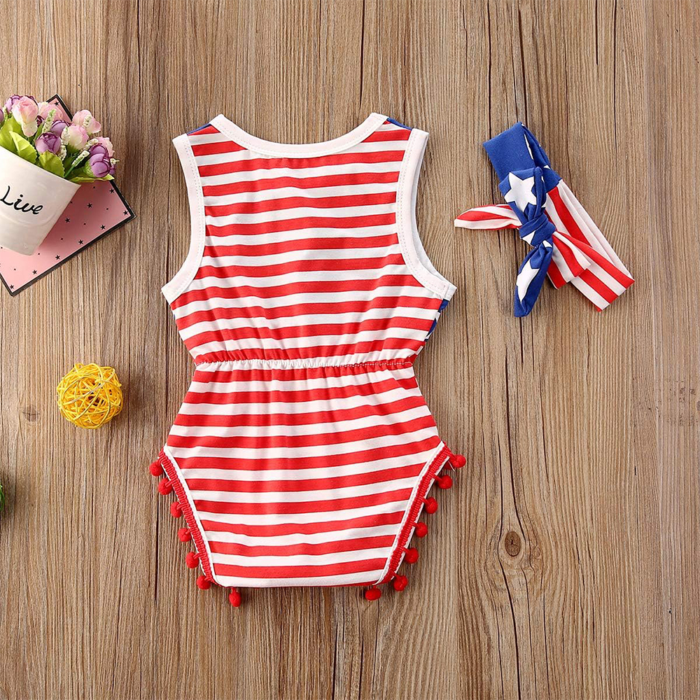 Personalized 4th of July Independence Day Romper | CWBaby238