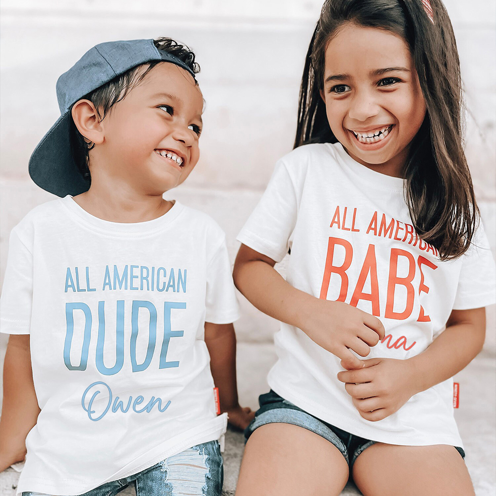 Personalized 4th of July Independence Day Shirts | CWBaby243