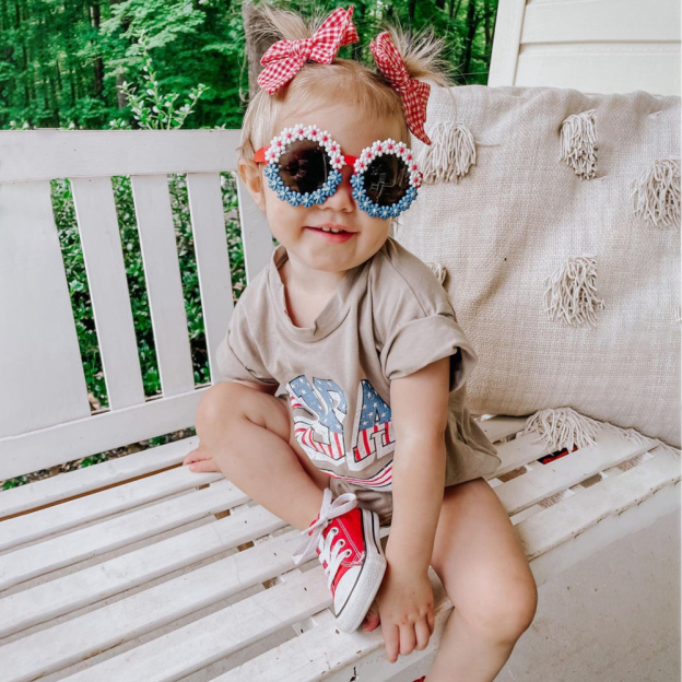 Personalized 4th of July Independence Day Romper | CWBaby246