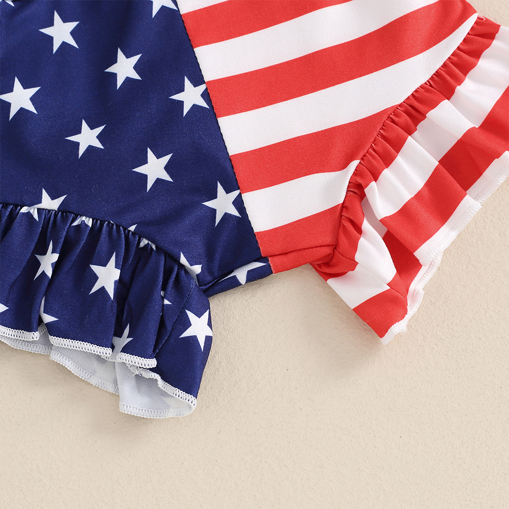 Personalized 4th of July Independence Day Outfit Set | CWBaby256