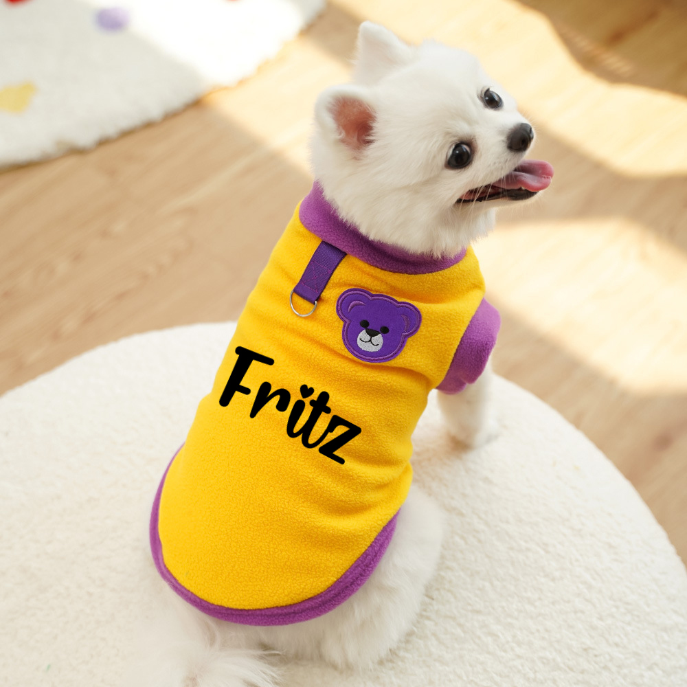 Personalized Colourful Soft Pets Sweatshirts | BKPet154
