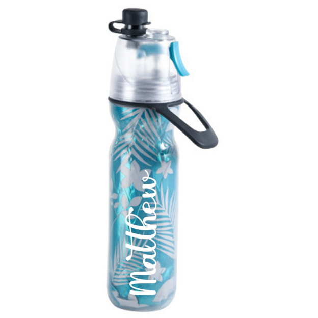 Personalised BPA Free 17oz Sport Cool Spray Water Bottle | YouBottle79