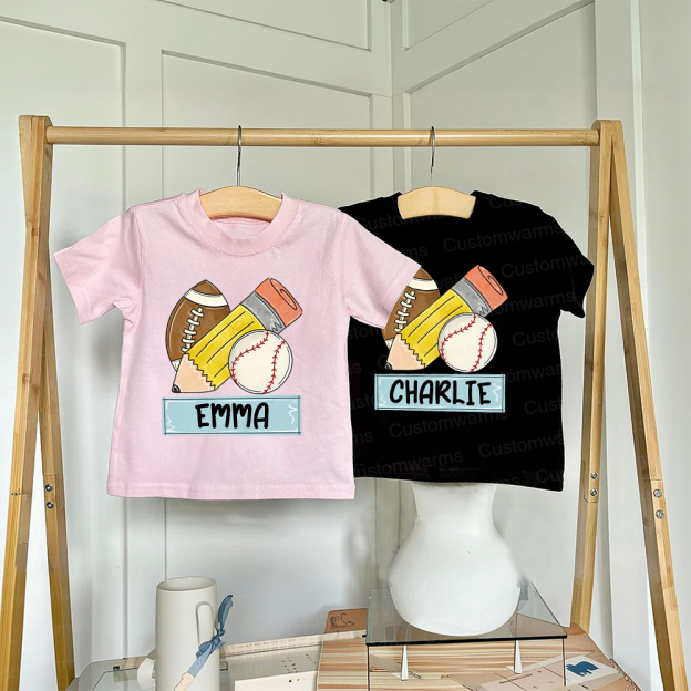 Personalized First Day Of Back To School Shirt | CWSchool08