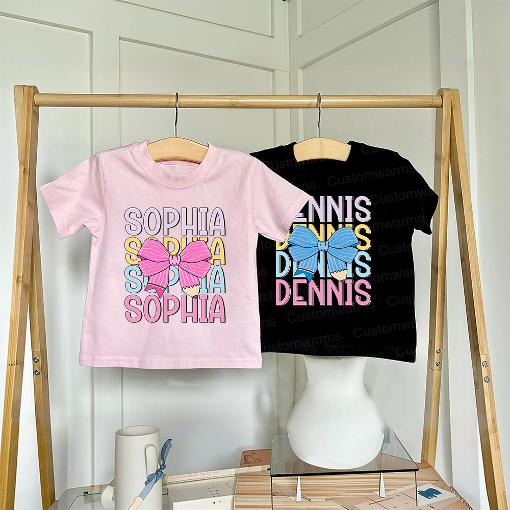 Personalized First Day Of Back To School Shirt | CWSchool11