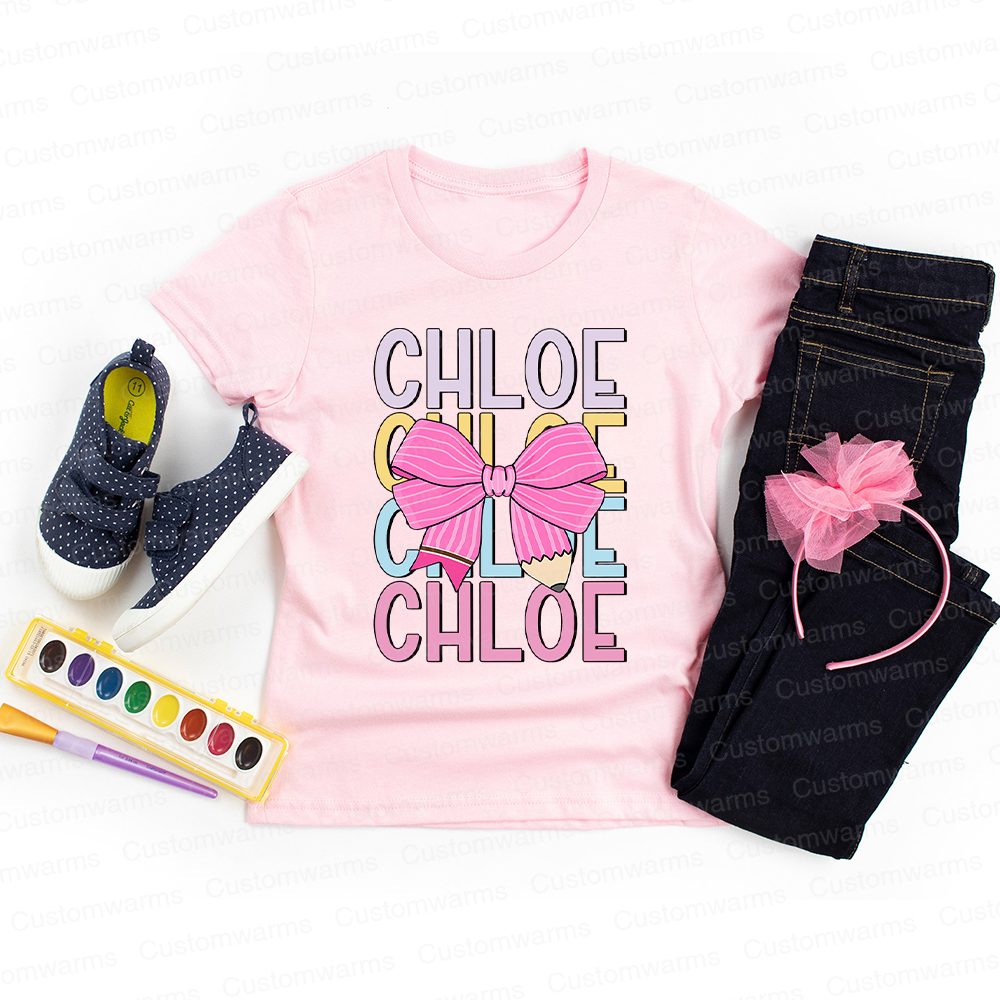 Personalized First Day Of Back To School Shirt | CWSchool11