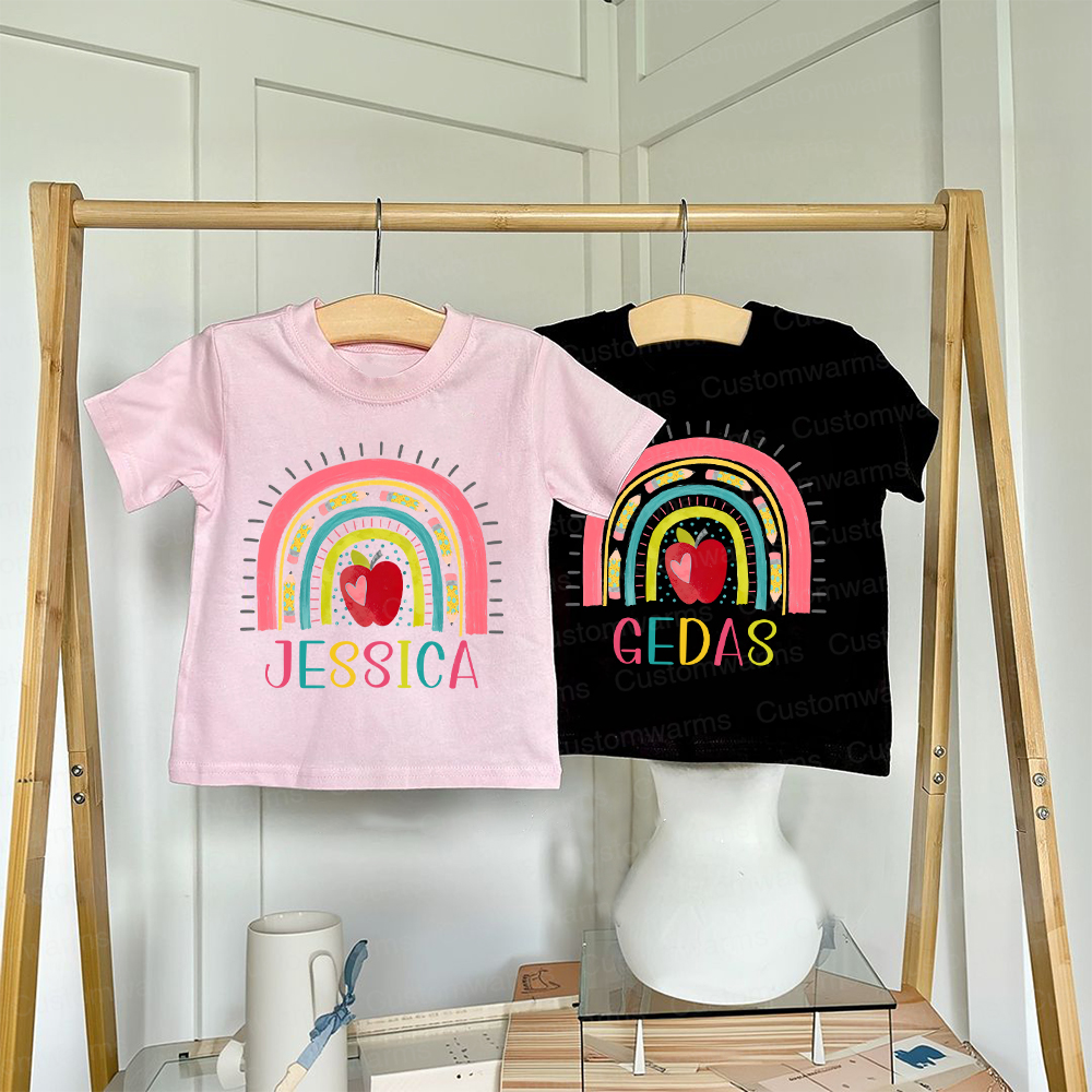 Personalized First Day Of Back To School Shirt | CWSchool14