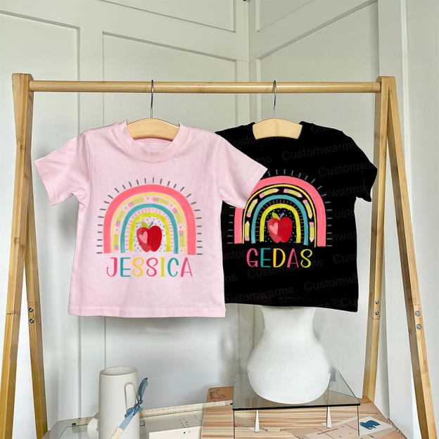 Personalized First Day Of Back To School Shirt | CWSchool14