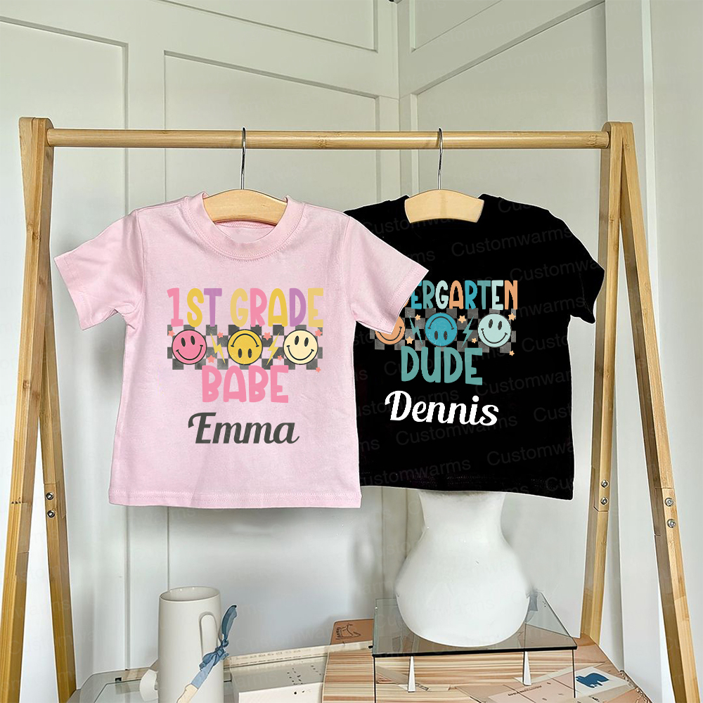Personalized First Day Of Back To School Shirt | CWSchool18
