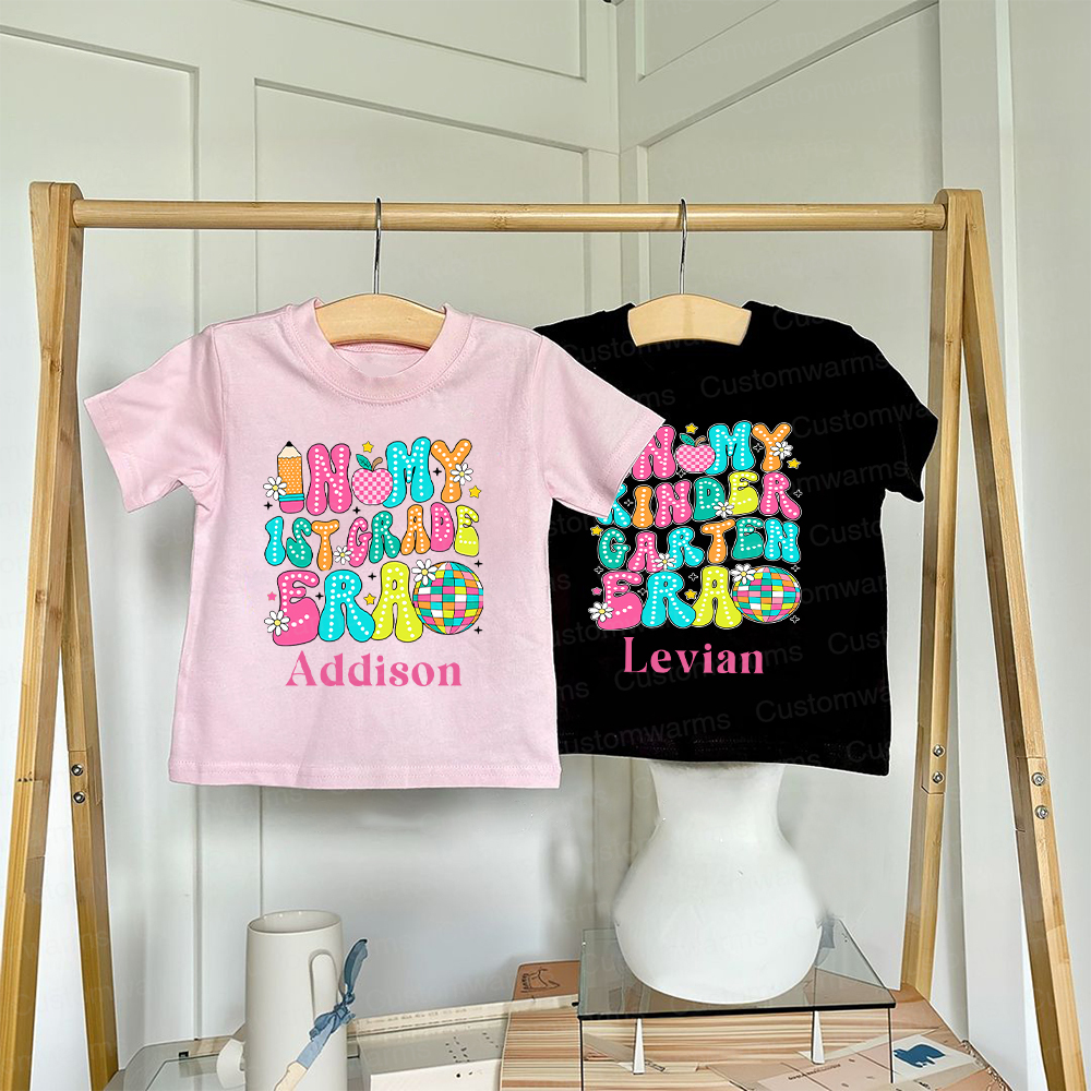 Personalized First Day Of Back To School Shirt | CWSchool19