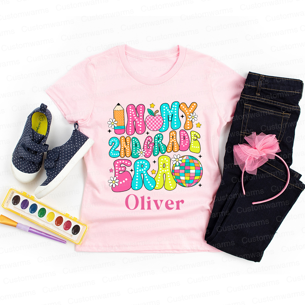 Personalized First Day Of Back To School Shirt | CWSchool19