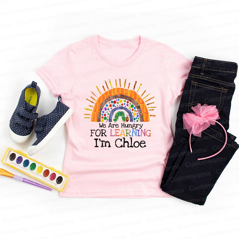 Personalized First Day Of Back To School Shirt | CWSchool24