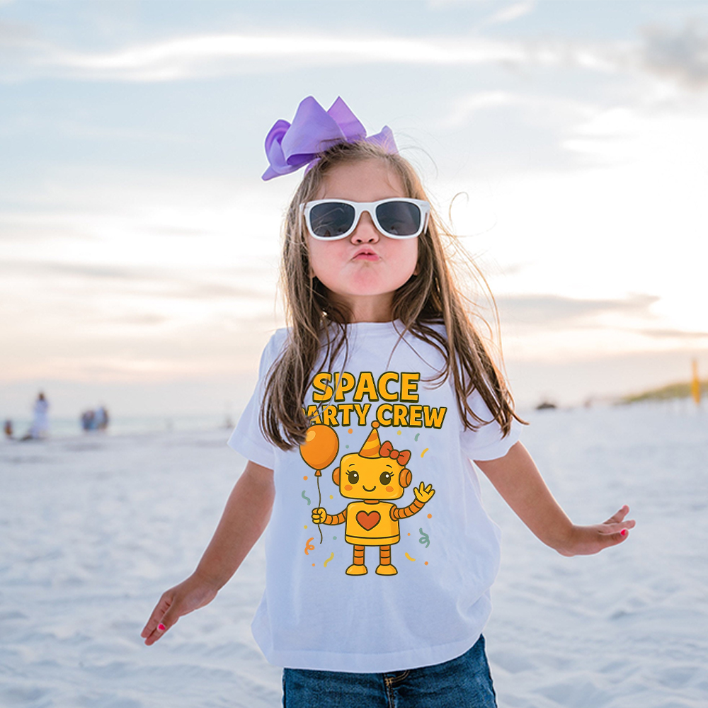 Personalized Space Party Birthday T-Shirt | inBirth33