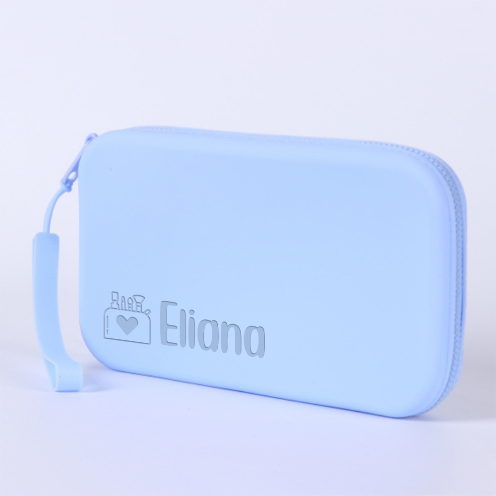 Personalized Engraved Silicone Makeup Bag | CWPack296