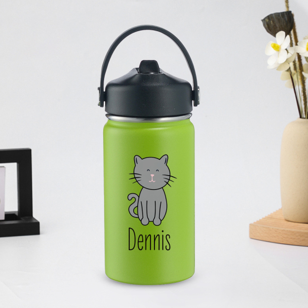 Personalized BPA Free 12oz Stainless Steel Water Bottle | YouBottle95