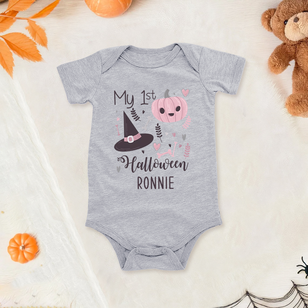Personalized Baby Lovely First Halloween Outfit | CWHalloween22