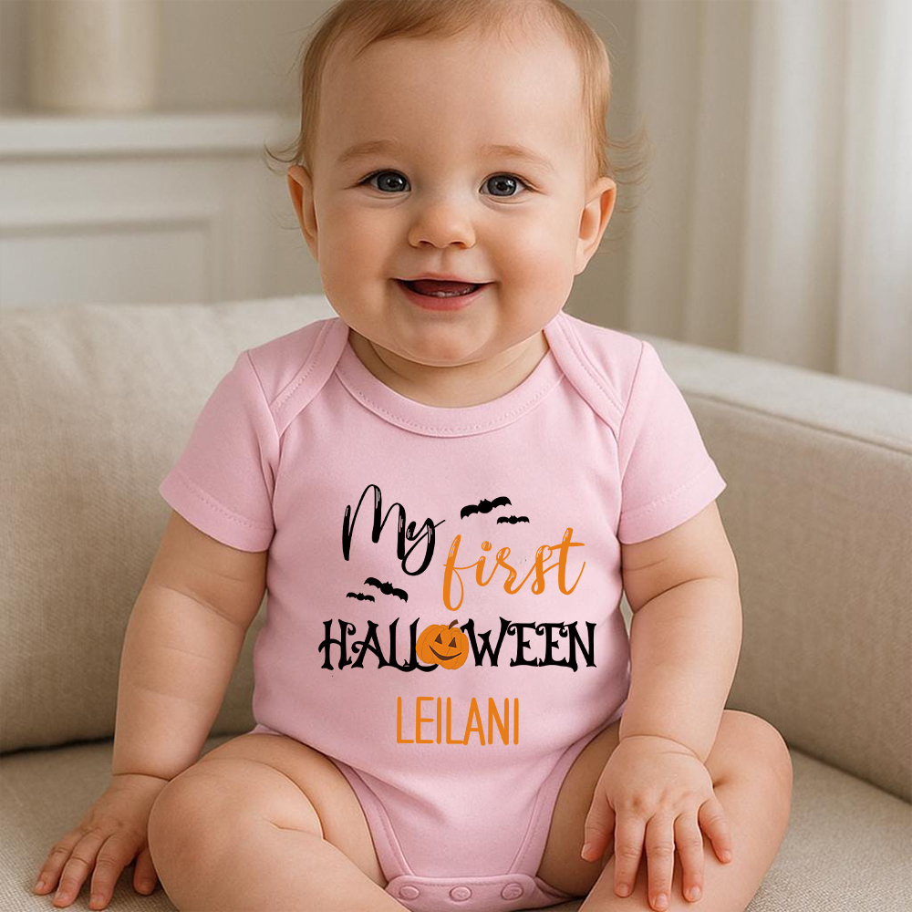 Personalized Baby Lovely First Halloween Outfit | CWHalloween26