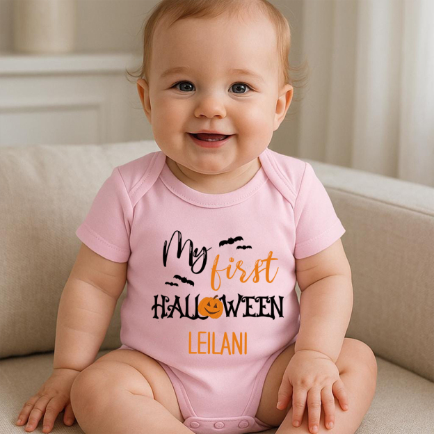 Personalized Baby Lovely First Halloween Outfit | CWHalloween26