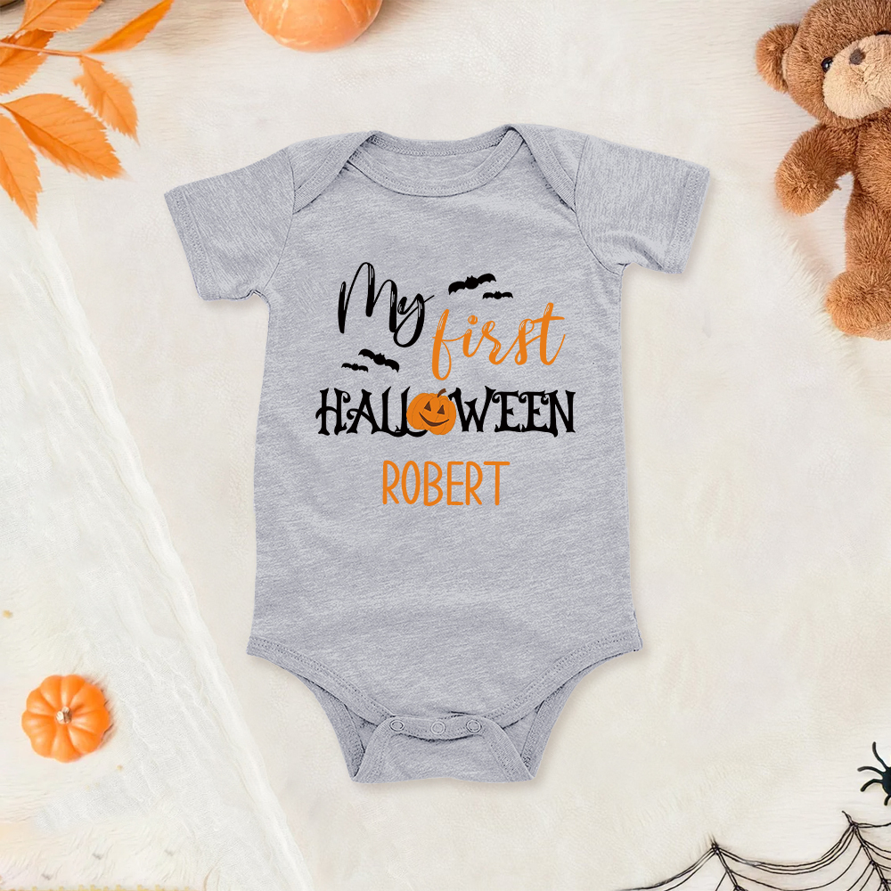 Personalized Baby Lovely First Halloween Outfit | CWHalloween26