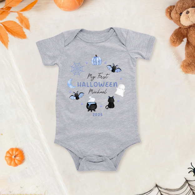 Personalized Baby Lovely First Halloween Outfit | CWHalloween28