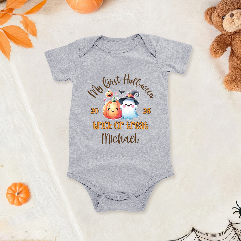 Personalized Baby Lovely First Halloween Outfit | CWHalloween29