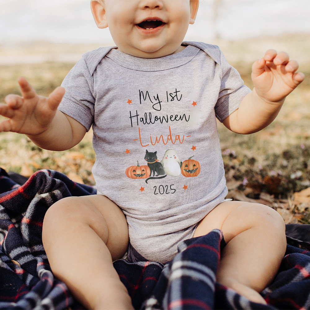 Personalized Baby Lovely First Halloween Outfit | CWHalloween30
