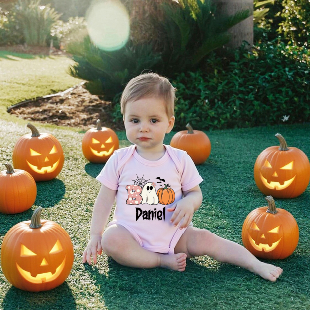 Personalized Baby Lovely First Halloween Outfit | CWHalloween32