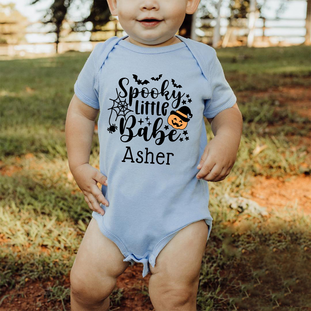 Personalized Baby Lovely First Halloween Outfit | CWHalloween34