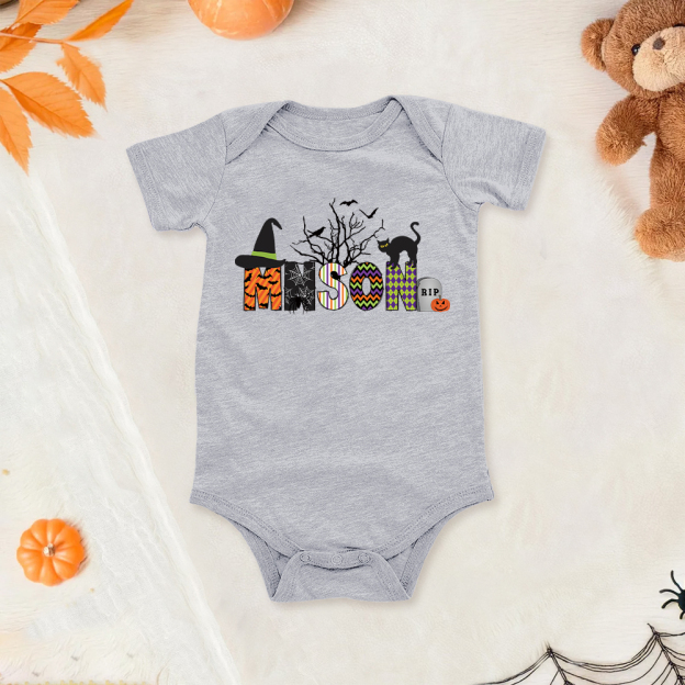 Personalized Baby Lovely First Halloween Outfit | CWHalloween35