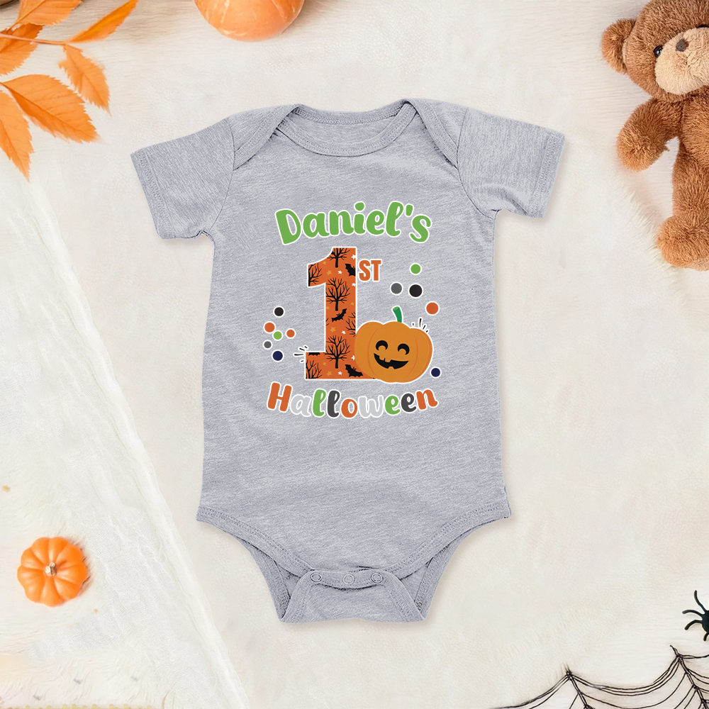 Personalized Baby Lovely First Halloween Outfit | CWHalloween41