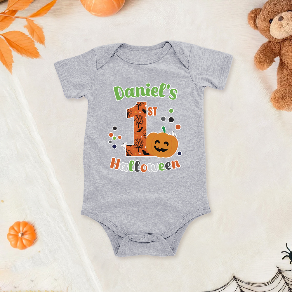 Personalized Baby Lovely First Halloween Outfit | CWHalloween41